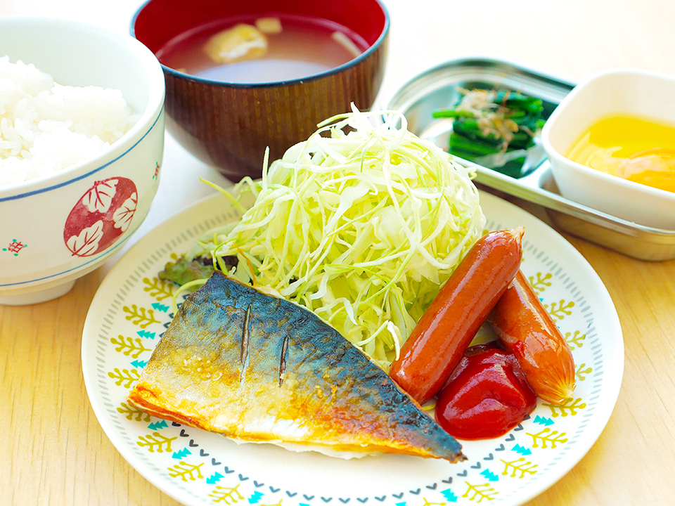 サバの塩焼き定食