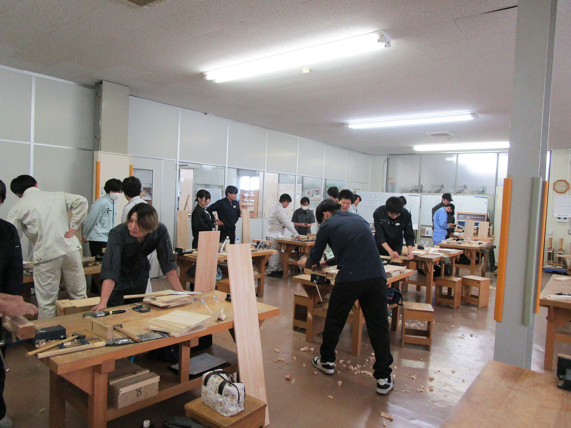⑳集中講義　木材加工　授業.JPG