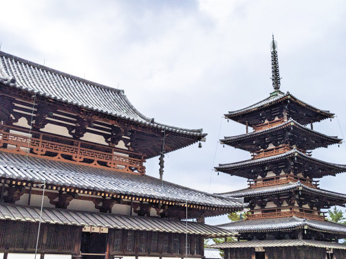 【法隆寺金堂と五重塔】補正.jpg
